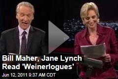 Bill Maher, Jane Lynch Read Anthony Weiner's Facebook Exchanges With Vegas Blackjack Dealer