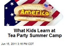 What Kids Learn at Tea Party Summer Camp