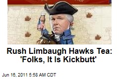 Rush Limbaugh Hawks Tea