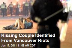 Vancouver Couple Kissing Amid Riots Identified as Scott Jones and Alexandra Thomas