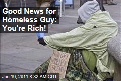 Homeless Guy Max Melitzer Finds Out He's Rich