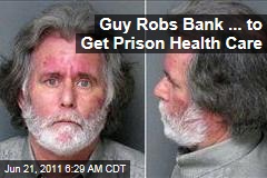 North Carolina Man Richard Verone Robs Bank for Prison Health Care