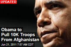 Obama to Outline Afghanistan Withdrawal