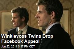 Winklevoss Twins Drop Their Supreme Court Appeal Over Facebook