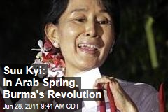 Aung San Suu Kyi BBC Lecture: Myanmar Leader Talks Envy of Revolts in Tunisia, Egypt