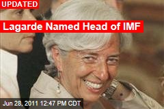 US Backs Christine LaGarde to Head IMF