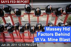Massey Hid Factors Behind W.Va. Mine Blast