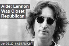 John Lennon Was a Closet Republican, Assistant Fred Seaman Claims