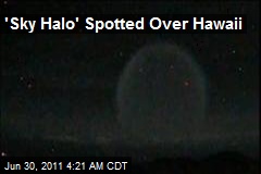 &#39;Sky Halo&#39; Spotted Over Hawaii