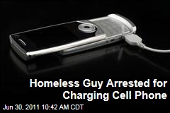 Maine Homeless Man Arrested for Charging Cell Phone: Shaun Fawster Charged With 'Theft of Services'