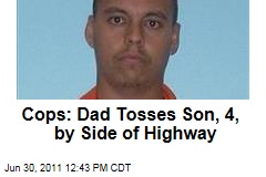 Texas Father Dumps 4-Year-Old Son Off Highway