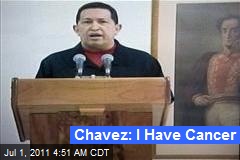 Chavez Reveals Cancer Surgery