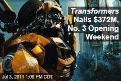 Transformers: Dark of the Moon Nails $372M in Third-Biggest Opening Weekend Ever