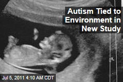 Autism Tied to Environment in New Study