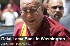 Dalai Lama Back in Washington