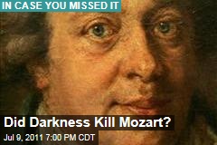 Did Darkness Kill Mozart? Researchers Speculate He Was Low on Vitamin D