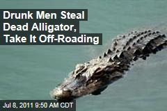 Michigan Men Steal Dead Alligator, Take It Off-Roading While Intoxicated