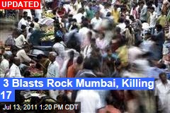 3 Blasts Rock Mumbai