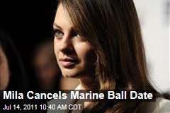 Mila Kunis Cancels Marine Ball Date, as Justin Timberlake Gets His Own YouTube Invitation (Video)