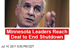 Minnesota Governor, GOP Leaders Reach Deal to End 2-Week Government Shutdown