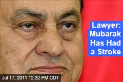 Hosni Mubarak Stroke: Lawyer Says He's in a Coma