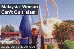Malaysia: Teapot Cultist Can&#39;t Quit Islam