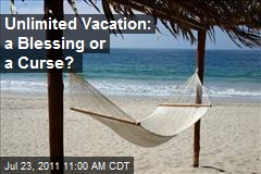 Unlimited Vacation: a Blessing or a Curse?