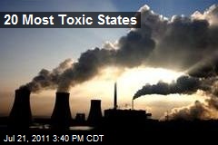 20 Most Toxic States