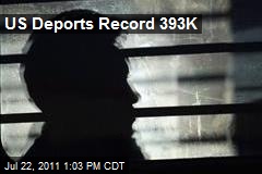 US Deports Record 393K