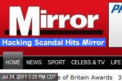 Phone Hacking Scandal Hits British Tabloid 'The Mirror'