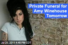 Private Funeral for Amy Winehouse on Tuesday