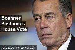 Boehner Confident as House Nears Vote