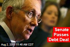 Senate Passes Bill to Raise Debt Ceiling, Sends It to President Obama