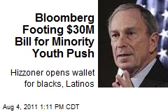 Bloomberg Footing $30M Bill for Minority Youth Push