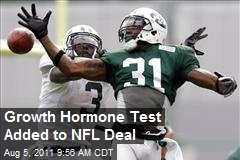 Growth Hormone Test Added to NFL Deal