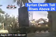 Syria Uprising: Death Toll Now Above 2K as Other Nations Increase Pressure