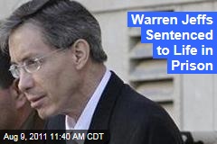 Warren Jeffs Sentenced to Life in Prison for Sexually Assaulting Two Girls in His Polygamist Sect
