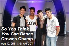 'So You Think You Can Dance' Winner: Melanie Moore Wins Eighth Season