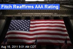 Fitch Reaffirms AAA Rating