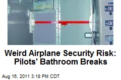 Weird Airplane Security Risk: Pilots&#39; Bathroom Breaks