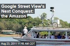 Google Street View's Next Conquest: the Amazon River