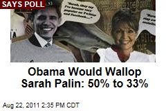 President Obama Leads Sarah Palin by 17% in Poll