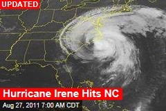 Hurricane Irene Nears NC