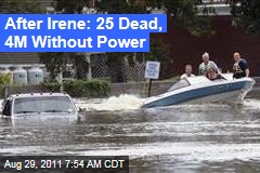 Irene Cleanup Could Take Days Along East Coast
