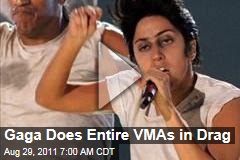 VIDEOS: Lady Gaga Does Entire MTV Video Music Awards as Male Alter Ego 'Jo Calderone'