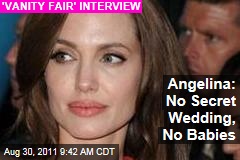 Angelina Jolie 'Vanity Fair' Interview: No Secret Wedding, No Babies on the Way