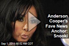 VIDEO: Anderson Cooper Loves News Anchor Snooki