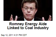 Romney Energy Aide Jim Talent Tied to Coal Industry