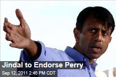 Bobby Jindal to Endorse Rick Perry for President