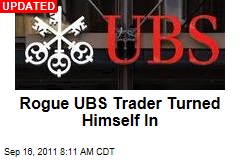 Rogue UBS Trader Turned Himself In